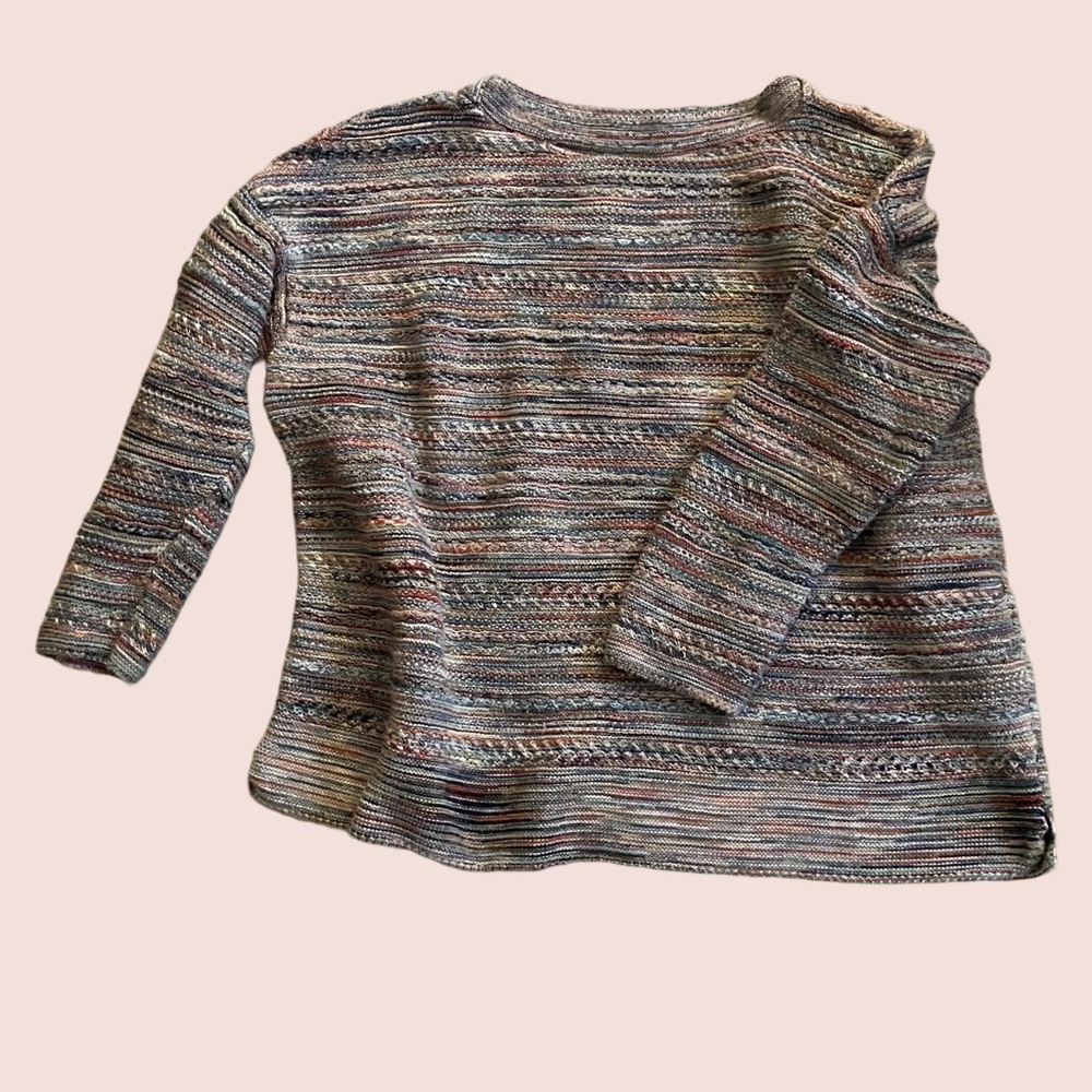 100% Cotton Knitted Sweater by JJill. Perfect for Spring 🌺